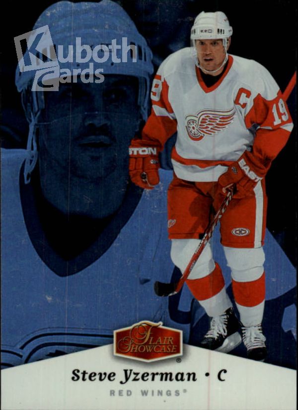 NHL 2006-07 Flair Showcase - No 38 - Steve Yzerman