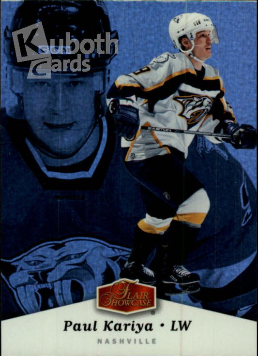 NHL 2006-07 Flair Showcase - No 57 - Paul Kariya