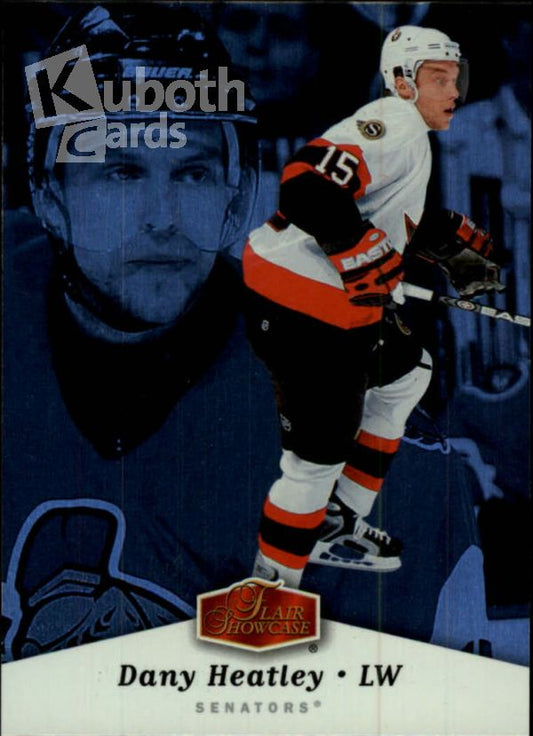 NHL 2006-07 Flair Showcase - No 70 - Dany Heatley