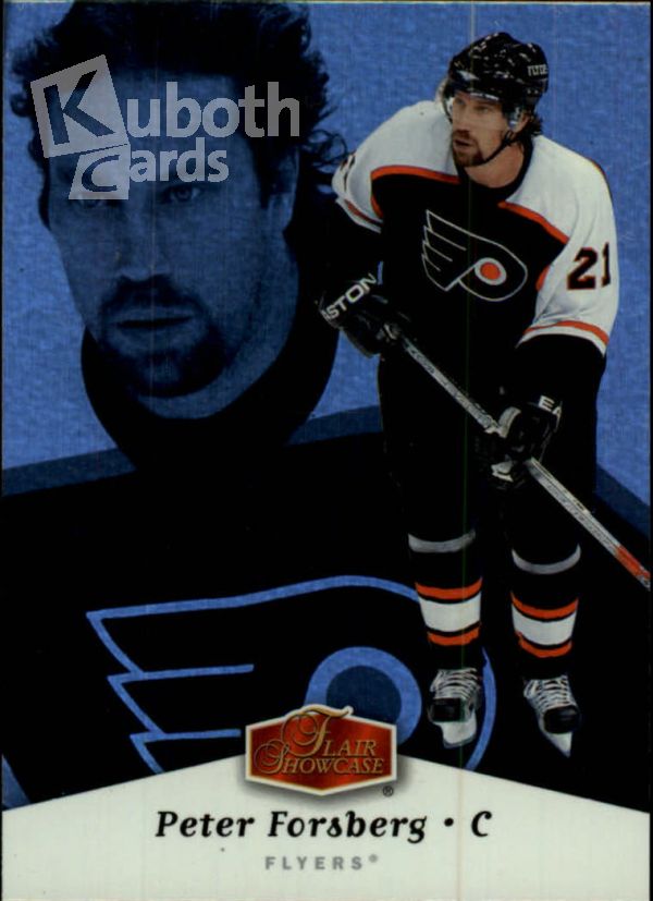 NHL 2006-07 Flair Showcase - No 76 - Peter Forsberg