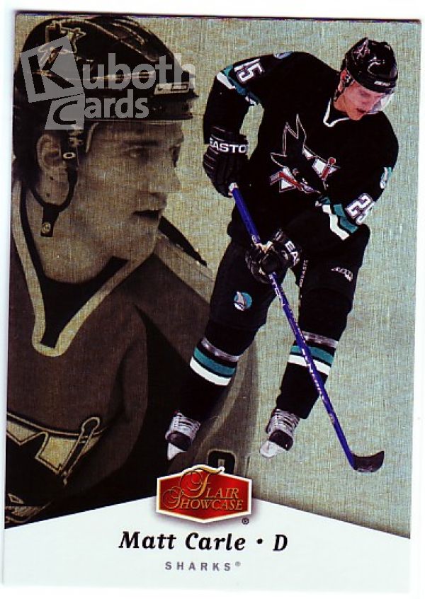 NHL 2006-07 Flair Showcase - No 82 - Matt Carle