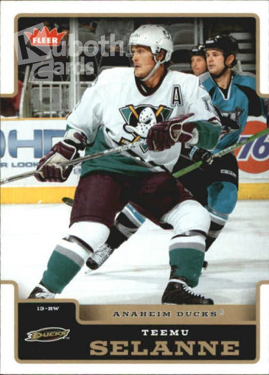 NHL 2006-07 Fleer - No 3 - Teemu Selanne