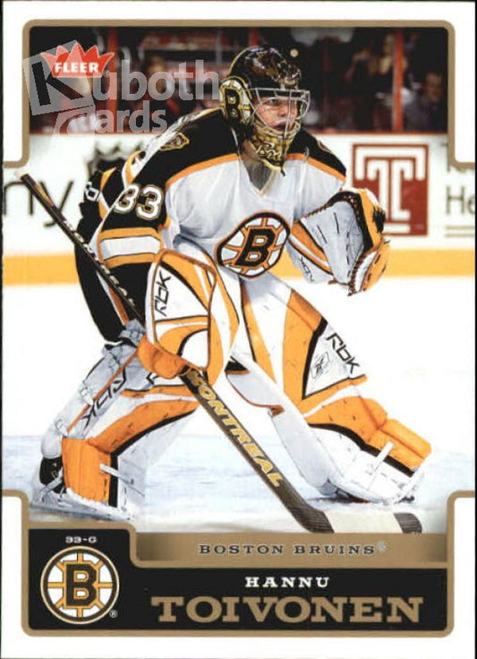 NHL 2006-07 Fleer - No 16 - Hannu Toivonen