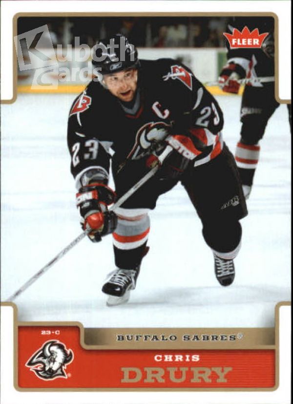 NHL 2006-07 Fleer - No 23 - Chris Drury