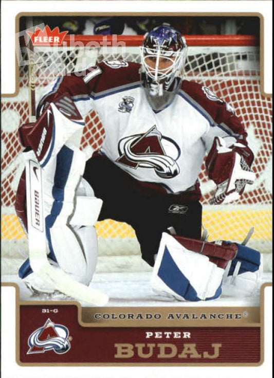 NHL 2006-07 Fleer - No 55 - Peter Budaj