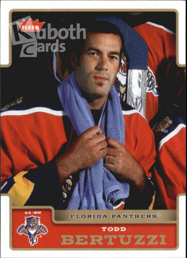 NHL 2006-07 Fleer - No 83 - Todd Bertuzzi