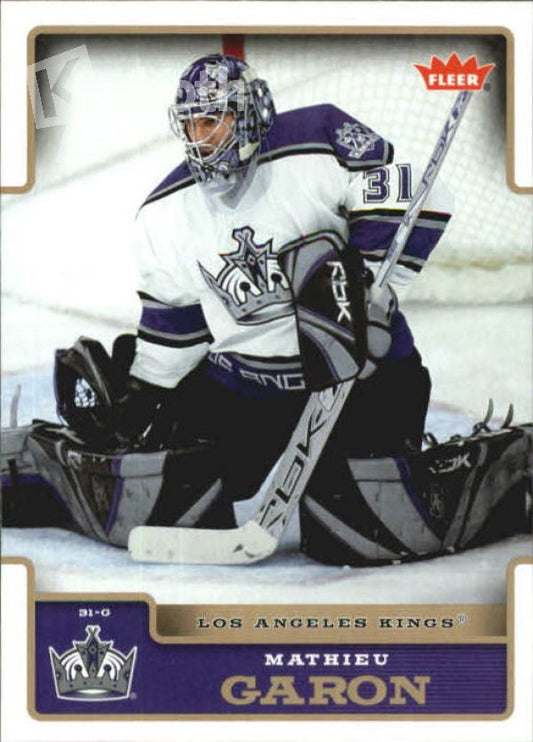 NHL 2006-07 Fleer - No 91 - Mathieu Garon