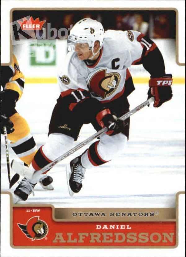 NHL 2006-07 Fleer - No 135 - Daniel Alfredsson