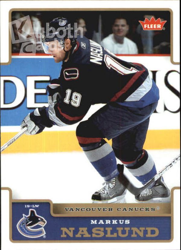 NHL 2006-07 Fleer - No 188 - Markus Naslund