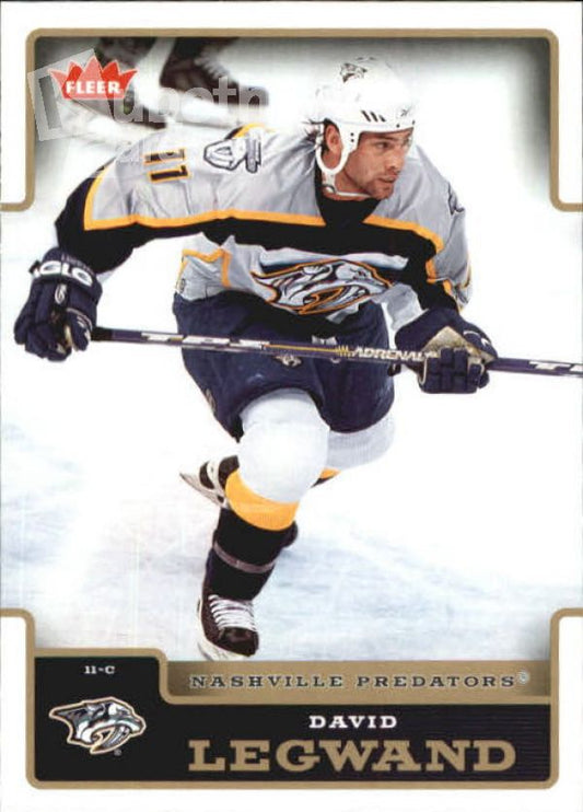 NHL 2006-07 Fleer Tiffany - No 112 - David Legwand