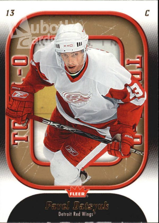 NHL 2006-07 Fleer Total O - No O8 - Pavel Datsyuk