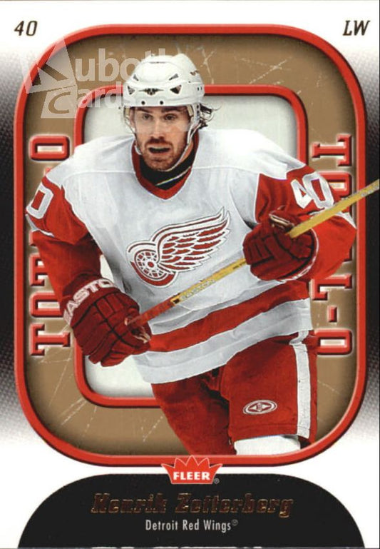 NHL 2006-07 Fleer Total O - No O9 - Henrik Zetterberg