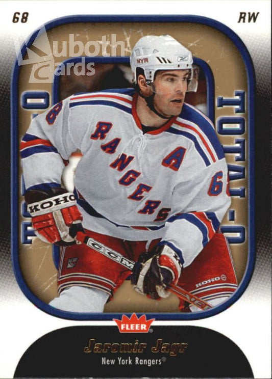 NHL 2006-07 Fleer Total O - No O15 - Jaromir Jagr