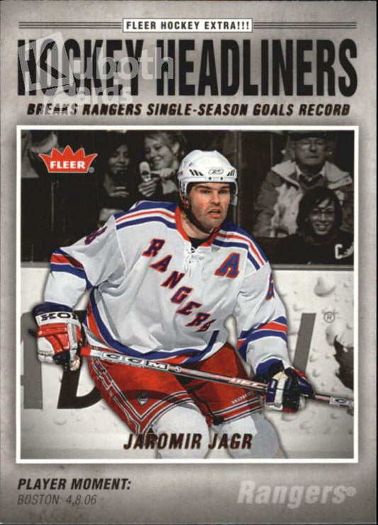 NHL 2006-07 Fleer Headliners - No HL21 - Jaromir Jagr