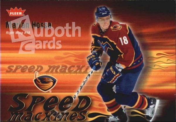 NHL 2006-07 Fleer Speed Machines - No SM4 - Marian Hossa