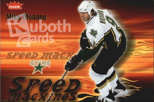 NHL 2006-07 Fleer Speed Machines - No SM11 - Mike Modano