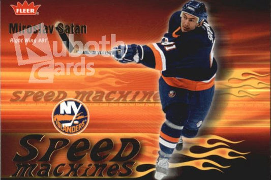 NHL 2006-07 Fleer Speed Machines - No SM17 - Miroslav Satan