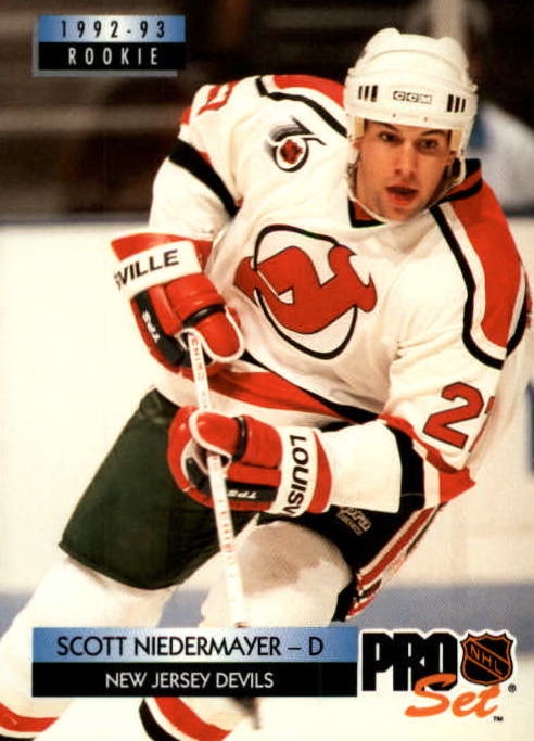 NHL 1992 / 93 ProSet - No 232 - Scott Niedermayer