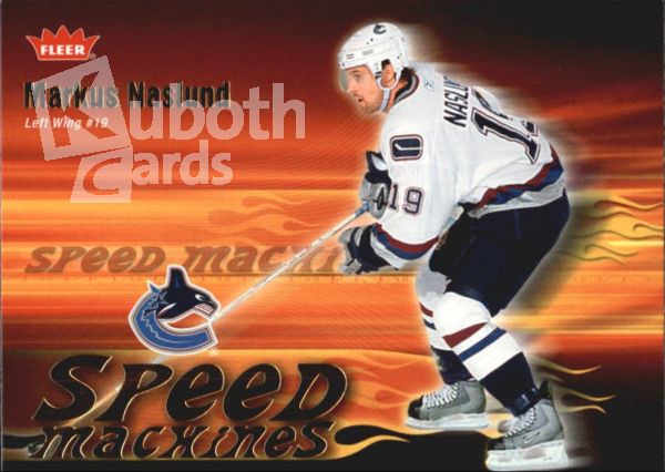 NHL 2006-07 Fleer Speed Machines - No SM24 - Markus Naslund