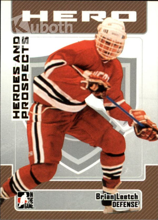 NHL 2006-07 ITG Heroes and Prospects - No 3 - Brian Leetch