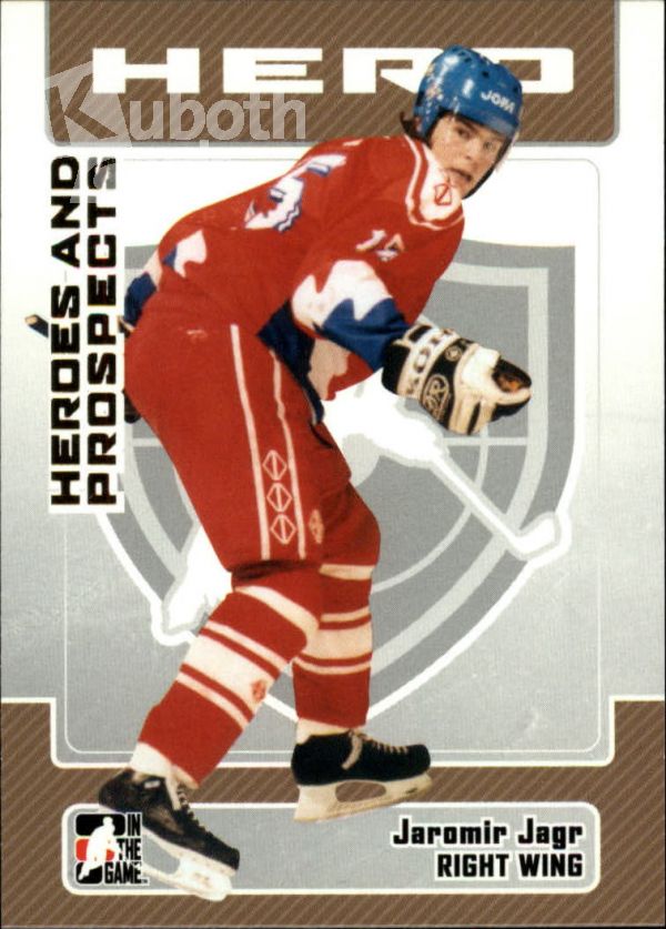 NHL 2006-07 ITG Heroes and Prospects - No 8 - Jaromir Jagr