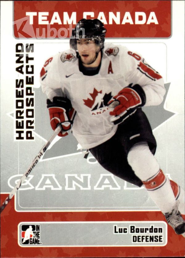 NHL 2006-07 ITG Heroes and Prospects - No 143 - Luc Bourdon