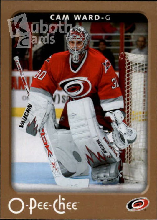 NHL 2006-07 O-Pee-Chee - No 100 - Cam Ward