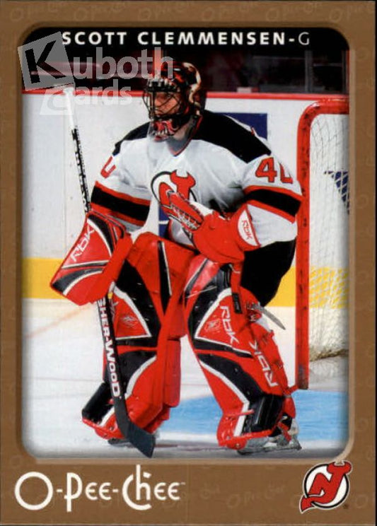 NHL 2006-07 O-Pee-Chee - No. 302 - Scott Clemmensen