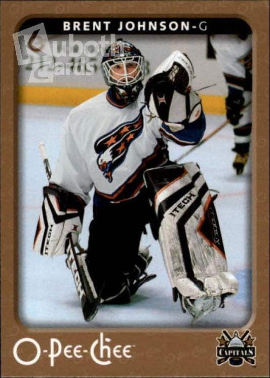 NHL 2006-07 O-Pee-Chee - No 498 - Brent Johnson