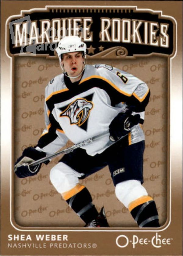 NHL 2006-07 O-Pee-Chee - No 525 - Shea Weber