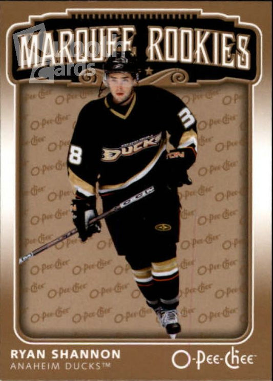 NHL 2006-07 O-Pee-Chee - No 537 - Ryan Shannon