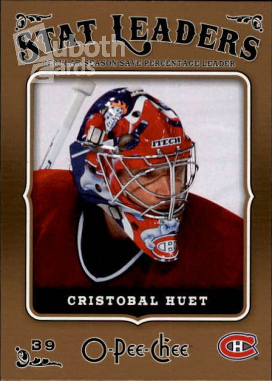 NHL 2006-07 O-Pee-Chee - No 610 - Cristobal Huet