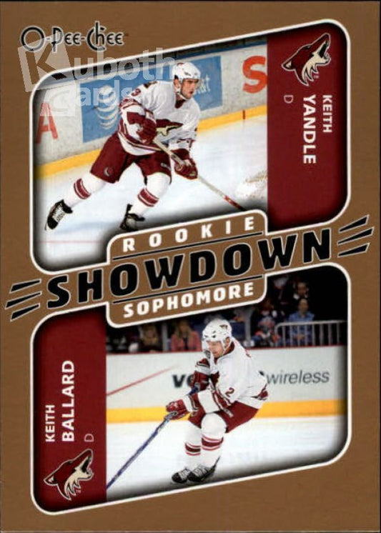 NHL 2006-07 O-Pee-Chee - No 617 - Keith Yandle / Keith Ballard