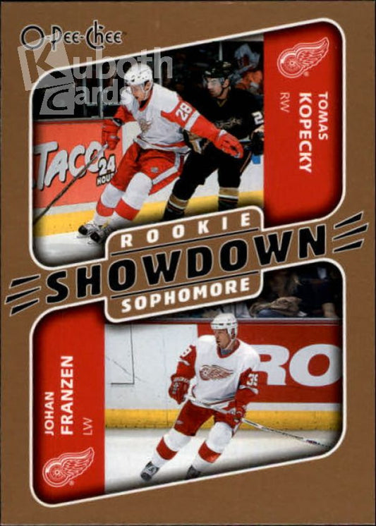 NHL 2006-07 O-Pee-Chee - No 639 - Tomas Kopecky / Johan Franzen