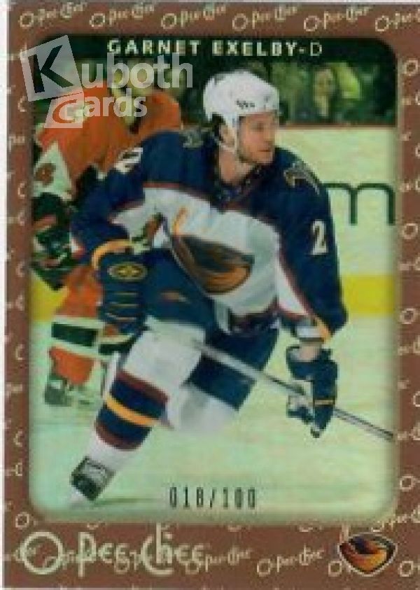 NHL 2006-07 O-Pee-Chee Rainbow - No 30 - Garnet Exelby