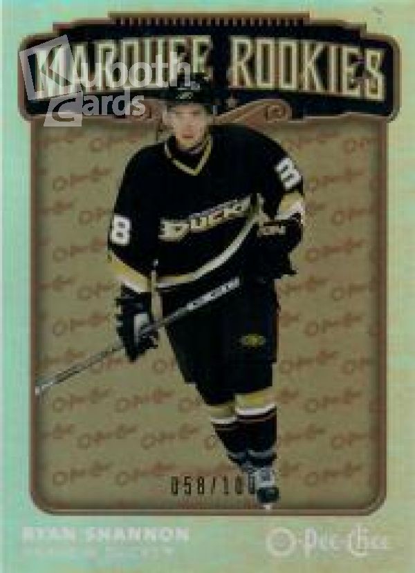 NHL 2006-07 O-Pee-Chee Rainbow - No 537 - Ryan Shannon