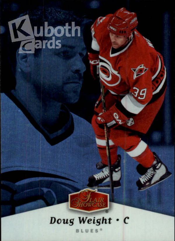 NHL 2006-07 Flair Showcase - No 23 - Doug Weight