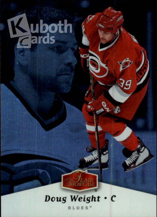 NHL 2006-07 Flair Showcase - No 23 - Doug Weight