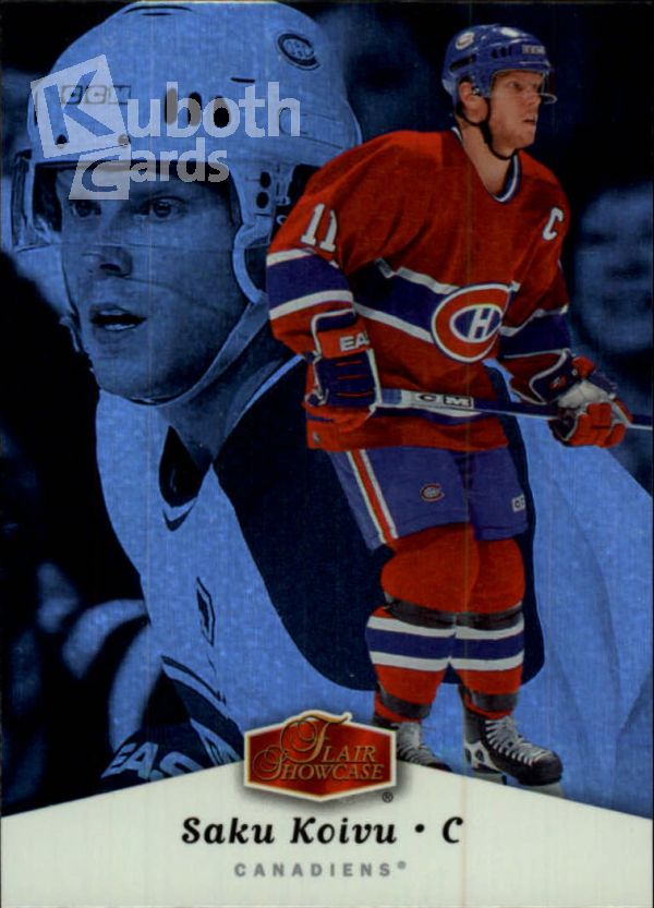 NHL 2006-07 Flair Showcase - No 53 - Saku Koivu