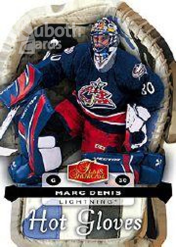 NHL 2006-07 Flair Showcase Hot Gloves - No HG9 - Marc Denis