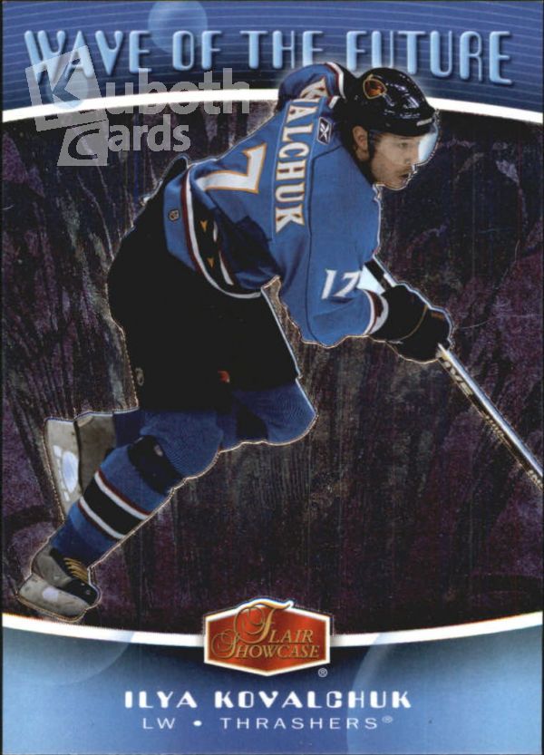 NHL 2006-07 Flair Showcase Wave of the Future - WF3 - Ilya Kovalchuk