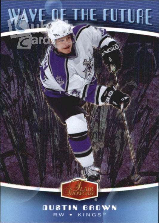 NHL 2006-07 Flair Showcase Wave of the Future - No WF17 - Dustin Brown