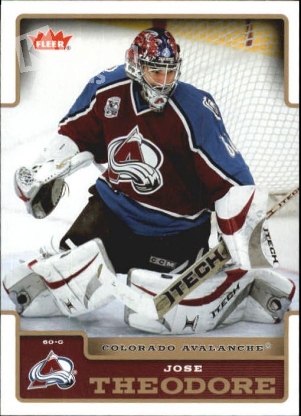 NHL 2006-07 Fleer - No 53 - Jose Theodore