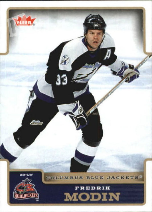 NHL 2006-07 Fleer - No 57 - Fredrik Modin