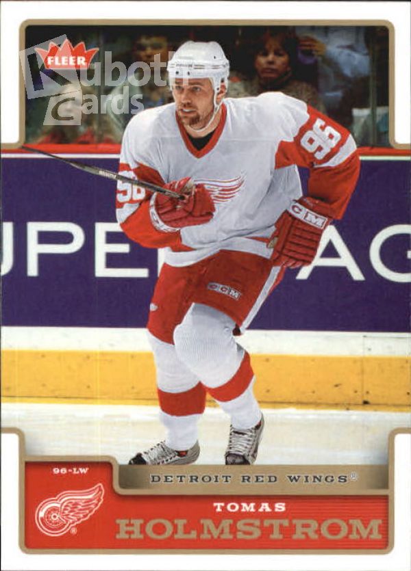 NHL 2006-07 Fleer - No 70 - Tomas Holmstrom