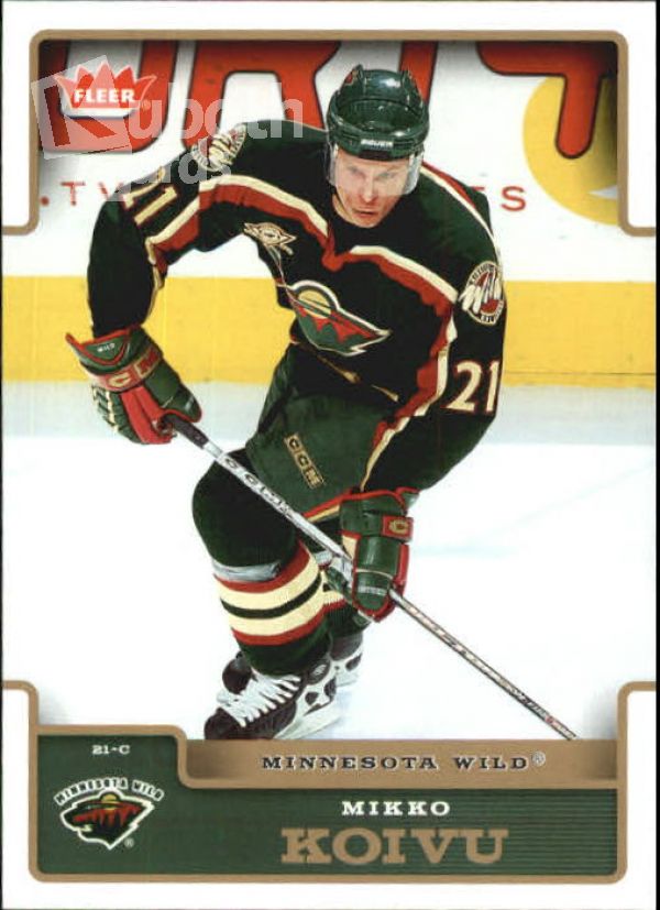 NHL 2006-07 Fleer - No 100 - Mikko Koivu