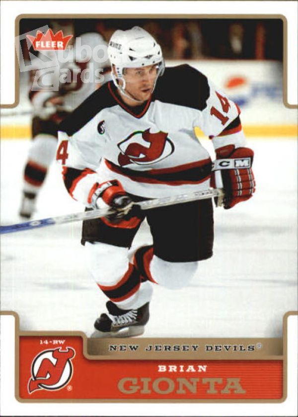 NHL 2006-07 Fleer - No 117 - Brian Gionta