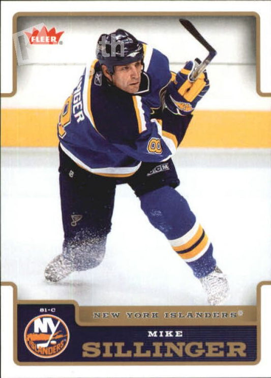 NHL 2006-07 Fleer - No 126 - Mike Sillinger