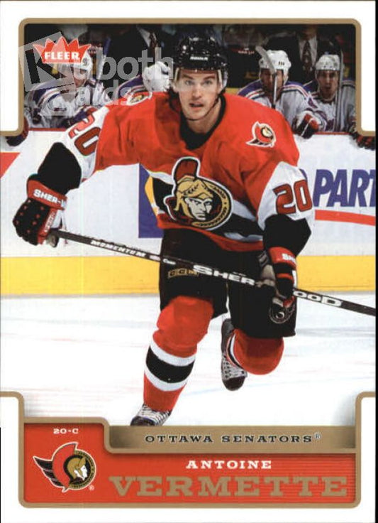 NHL 2006-07 Fleer - No 134 - Antoine Vermette