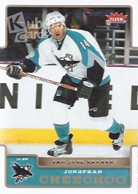 NHL 2006-07 Fleer - No 161 - Jonathan Cheechoo